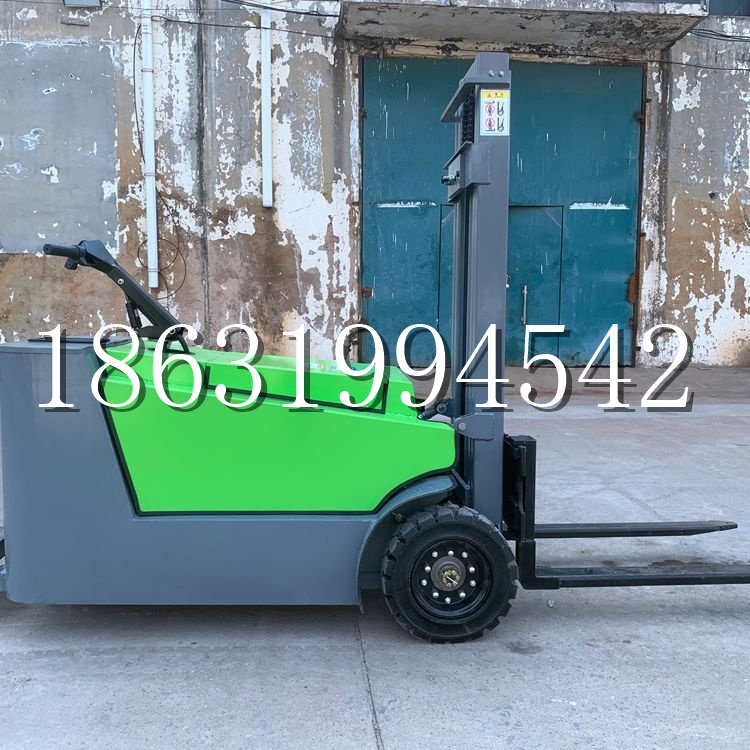头份市小型电动叉车1吨2吨步行站驾式电瓶堆高充电装卸车液压升降车铲车